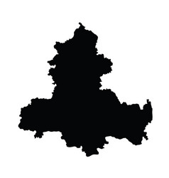 Rostov Oblast Map Silhouette