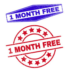 1 Month Free Corroded Stamp Seals In Circle