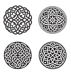 Celtic Ornament Circular Round Mandala Set Tattoo