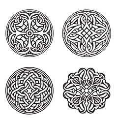 Celtic Ornament Circular Round Mandala Set Tattoo