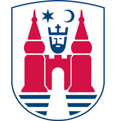 Coat Of Arms Of Nyborg In Southern Denmark Region