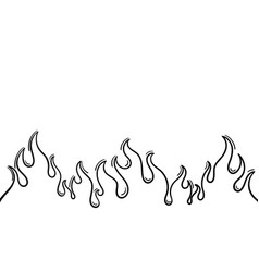 Fire Hand Drawn Background Redesign