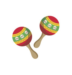 Isolated Pair Of Maracas Icon