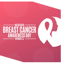 Metastatic Breast Cancer Awareness Day October 13