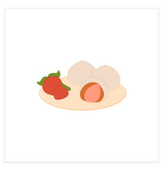 Ichigo Daifuku Flat Icon