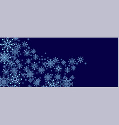 Blue And White Winter Happy New Year Banners