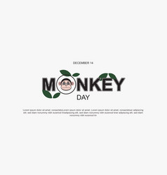 Monkey Day Background