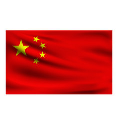 Realistic National Flag China Current State