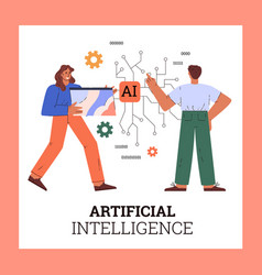 Squared Banner About Artificial Intelligence