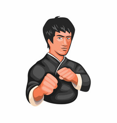 Bruce Lee Kungfu Jeet Kune Do Martial Art Figther