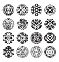 Celtic Ornament Circular Round Mandala Set Tattoo