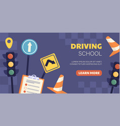 Driving School Poster