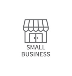 Small Business Line Icon