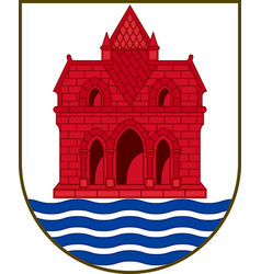 Coat Of Arms Of Sonderborg In Southern Denmark