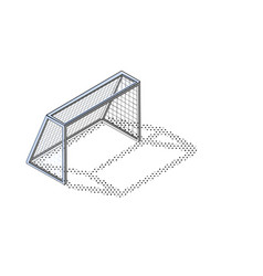 Soccer Goal Isometric