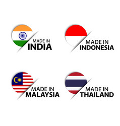 Indian Indonesian Malaysian And Thai Labels