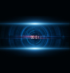 Abstract Futuristic Technology Background