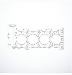 Cylinder Head Gasket Isolated