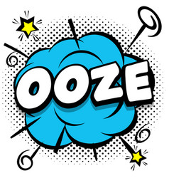 Ooze Comic Bright Template With Speech Bubbles