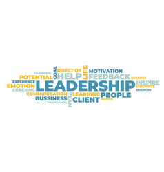 Leadership Word Cloud Concept