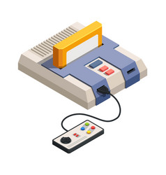 Retro Gaming Console Composition