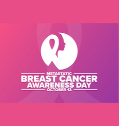 Metastatic Breast Cancer Awareness Day October 13