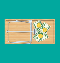 Wooden Mouse Trap With Money