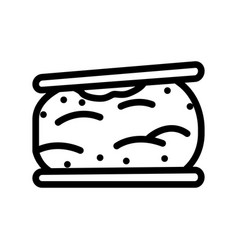 Smores Food Snack Line Icon