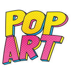 Pop Art Lettering