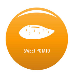 Sweet Potato Icon Orange