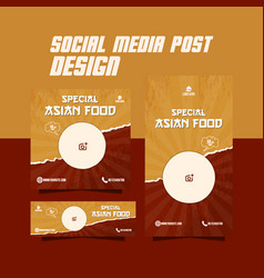 Social Media Food Post Instagram Food Post Design