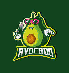 Avocado Holding Gun