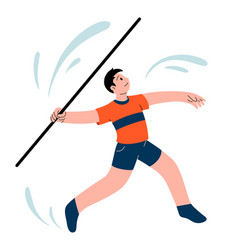 Javelin Throw Championship Athlete