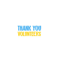 Thank You Volunteers Text In Ukrainian National