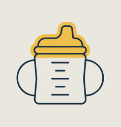 Toddler Sippy Cup Isolated Icon