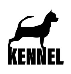 Black Logo Kennel Dogs Breed Chihuahua