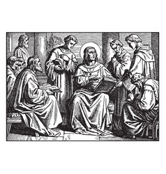 Saint Augustine Of Hippo Teaches From His