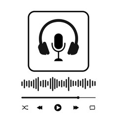 Online Radio Podcast Broadcast Concept Audio