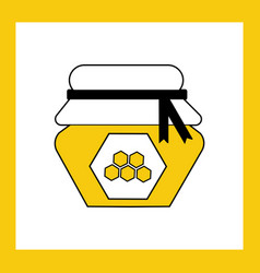 Honey Jar Sign Icon