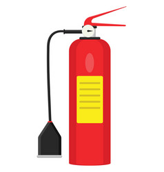 Fire Extinguisher On A White Background