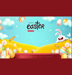 Happy Easter Banner Product Display