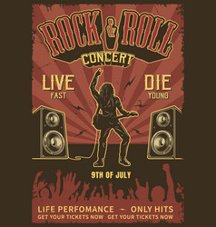 Rock And Roll Poster