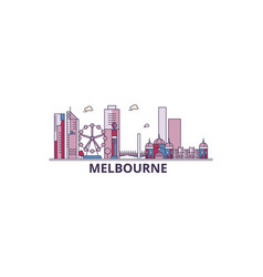 Australia Melbourne City Tourism Landmarks