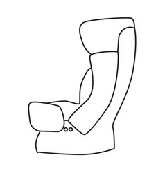 Car Child Seats Outline Icon