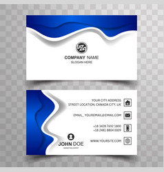 Modern Business Card Background