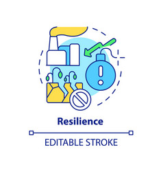 Resilience Concept Icon