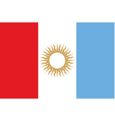 Flag Cordoba In Argentina