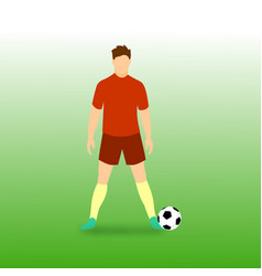 Free Kick Stance Football Player