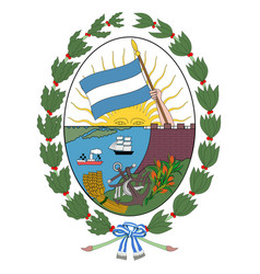 Coat Arms Rosario In Santa Fe Argentina