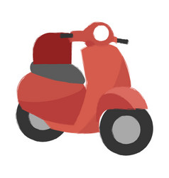 Isolated Motocycle E-commerce